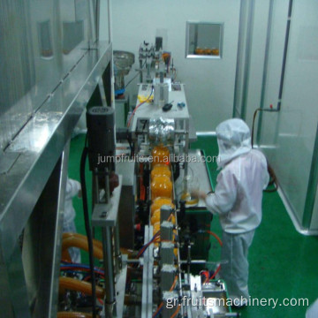Μηχανή πλήρωσης χυμού πορτοκαλιού Μανγκό χυμό παραγωγής